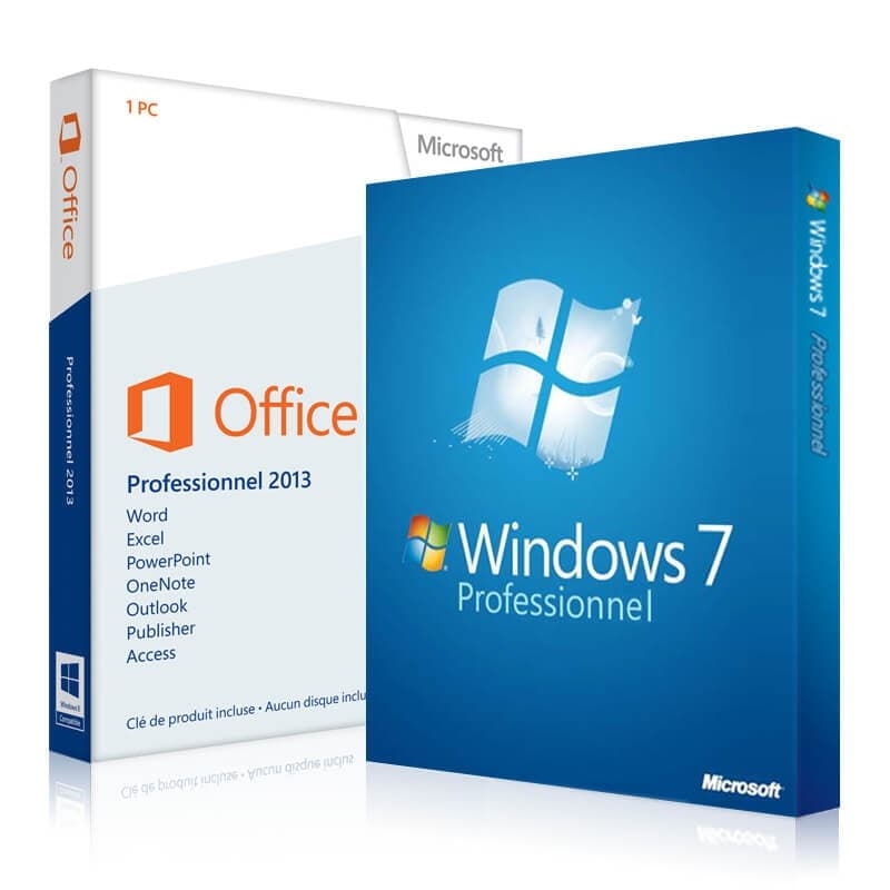 Windows 7 Professional + Office 2013 Professional
