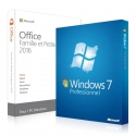 Windows 7 Professionnel + Office 2016 Famille & Petite Entreprises