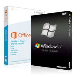 Windows 7 Intégrale + Office 2013 Famille & Petite Entreprises