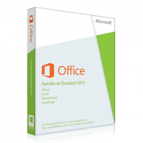 Office 2013 famille et étudiant 32/64 bits