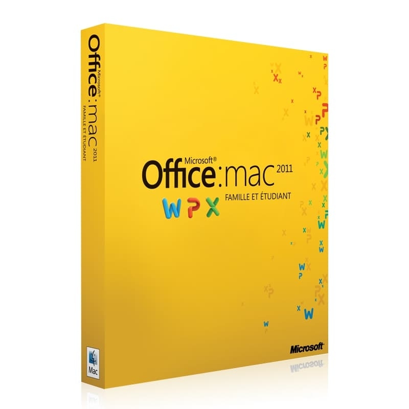 Office 2011 Familiale & Etudiant pour Mac