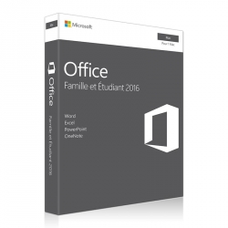 Office 2016 Familiale et Etudiant pour Mac