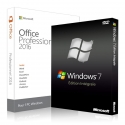 Windows 7 Intégrale + Office 2016 Professionnel