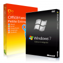 Windows 7 intégrale + Office 2010 famille & petites entreprises