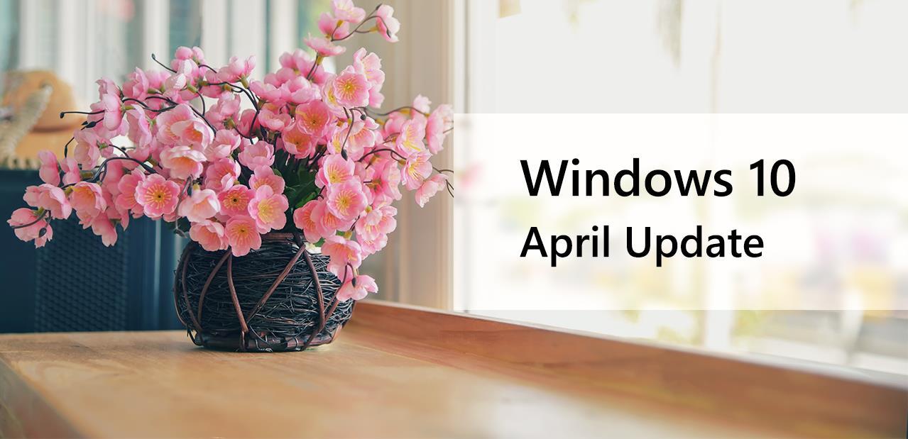 Installer la mise à jour d’avril 2018 de Windows 10