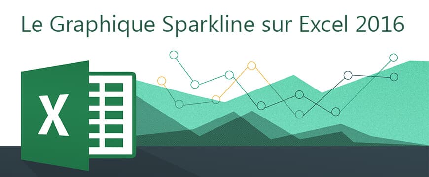 Comment créer un graphique sparkline sur Excel 2016