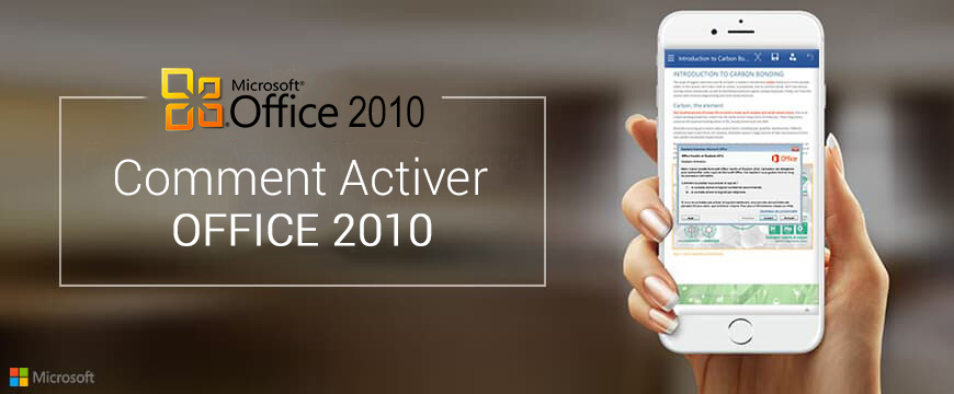 Comment activer votre licence Office 2010