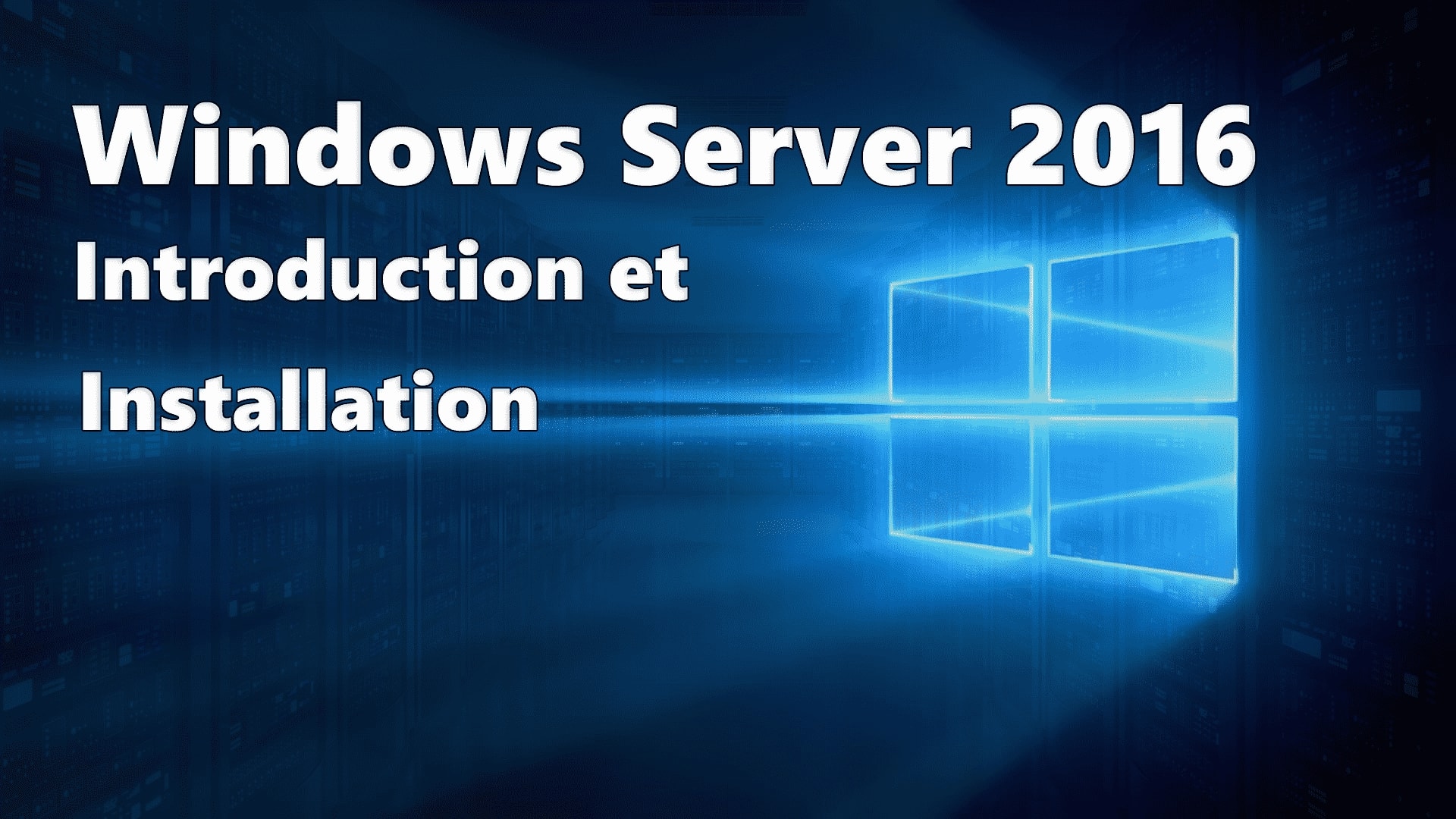 Windows Server 2016 Procédure Dinstallation 6979